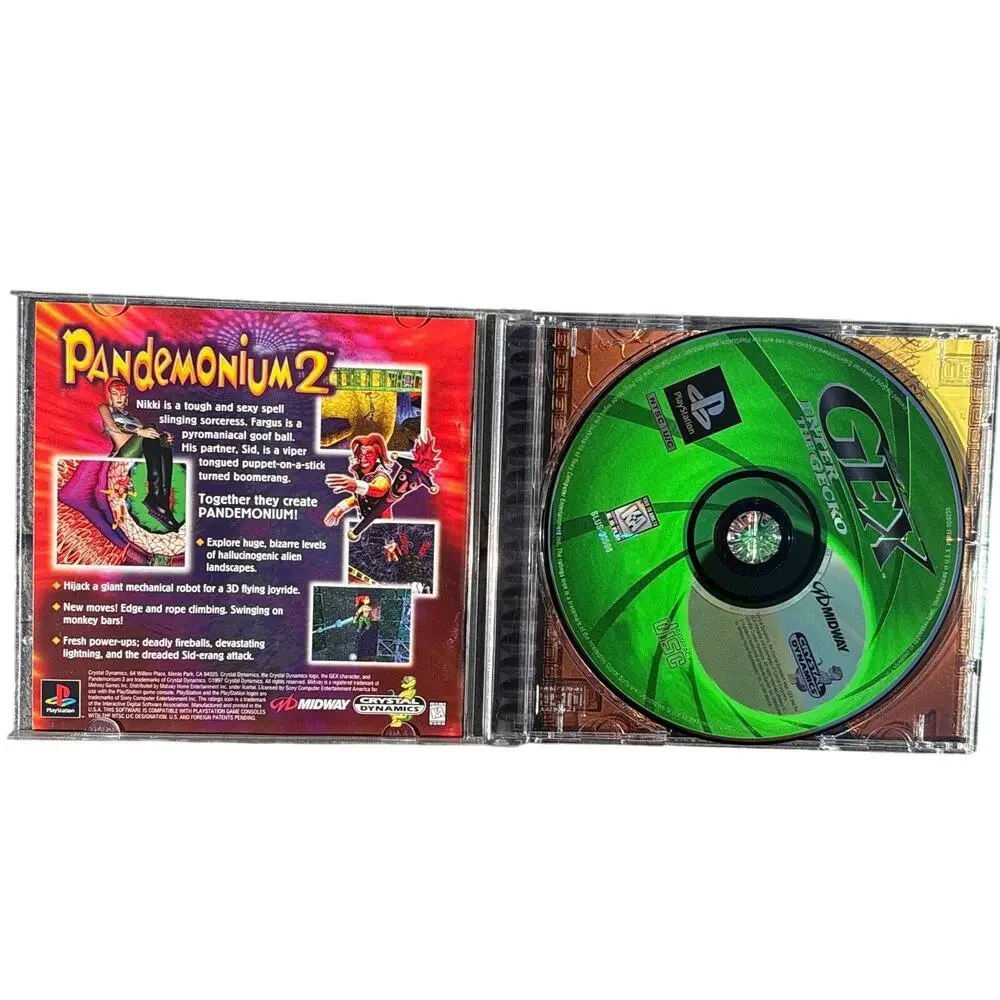 Crystal Dynamics playstation ps1